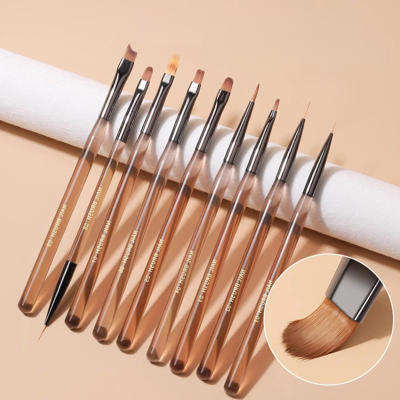 Vet Tech Accessories - Pinceles para uñas, cepillo Kolinsky de