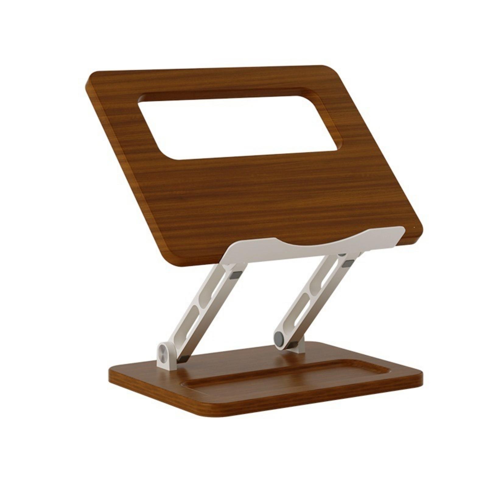 Laptop Stand Bamboo - Soporte para computadora portátil, soporte para