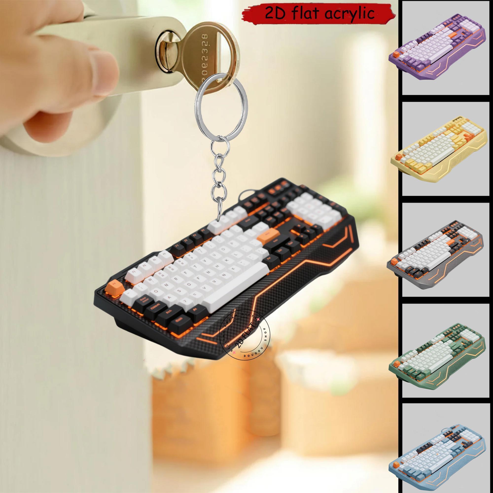 Llavero Acrílico 2D con Teclas - Tech Accessories Backpack reseña y precio