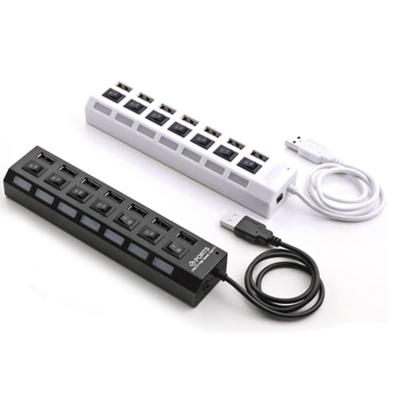 Concentrador de puertos USB de - Usb Hub 7 Port reseña y precio