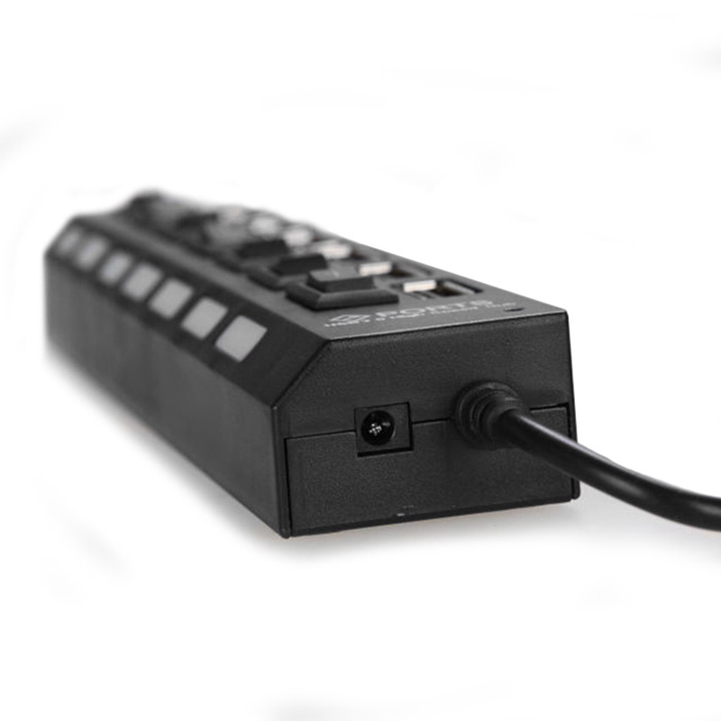 Concentrador de puertos USB de - Usb Hub 7 Port reseña y precio