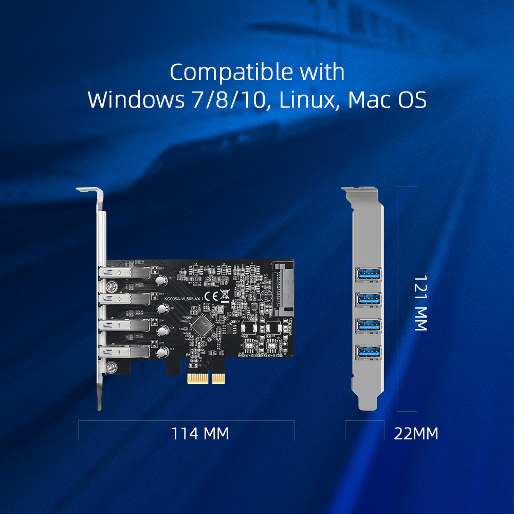 Tarjeta de Expansión MAIWO USB - Usb Hub 7 Port reseña y precio