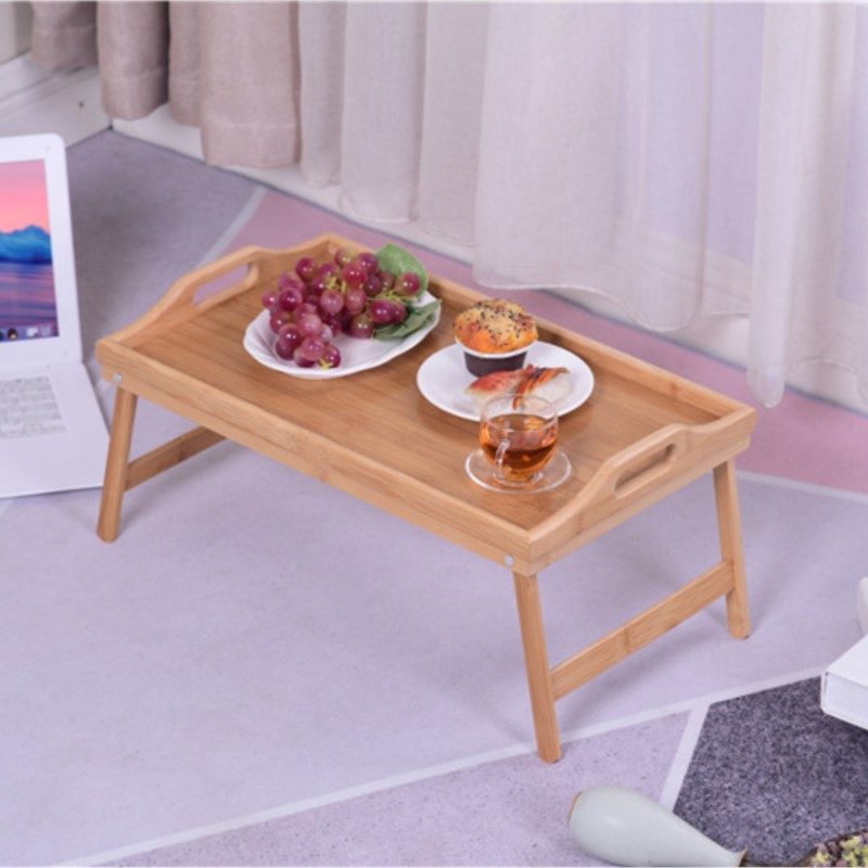 Bandeja portátil de madera de  - Laptop Stand Bamboo reseña y precio