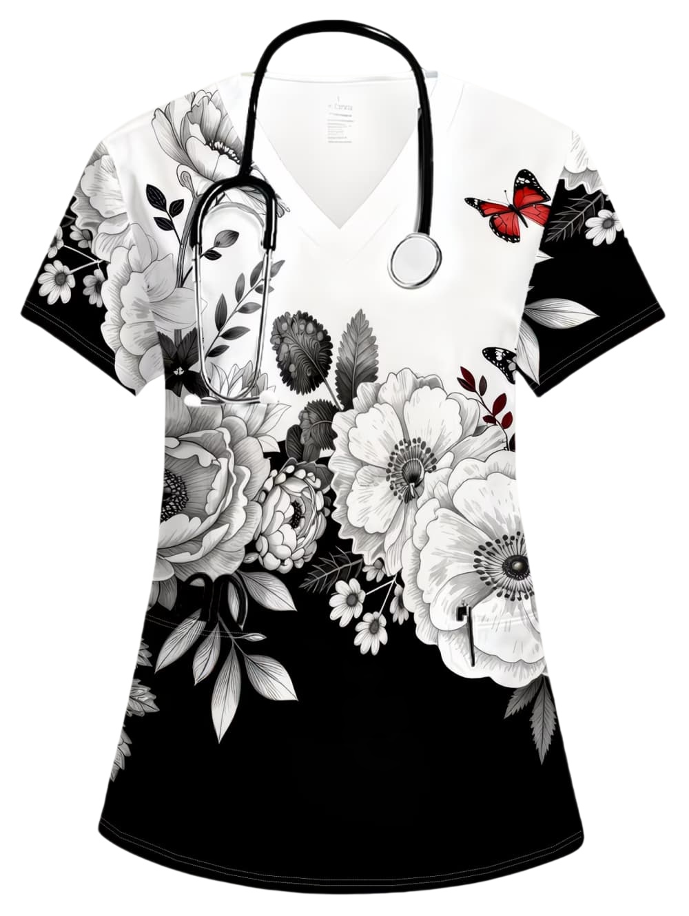 Blusa de uniforme médico elást - Vet Tech Accessories reseña y precio