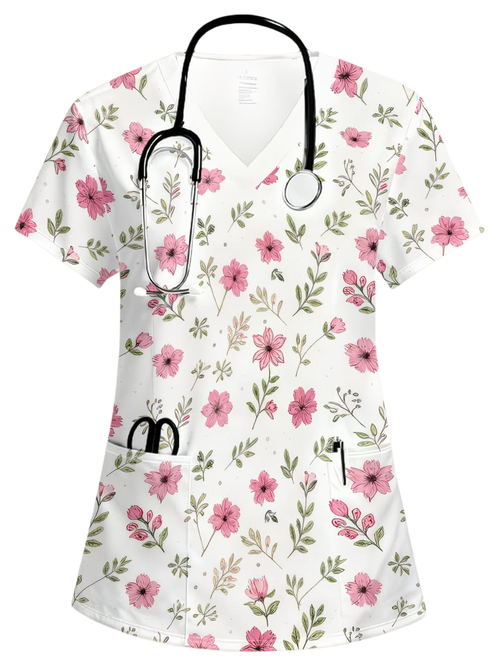 Blusa de uniforme médico elást - Vet Tech Accessories reseña y precio