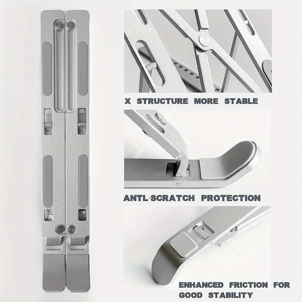 Soporte de aluminio ajustable  - Laptop Stand Bamboo reseña y precio