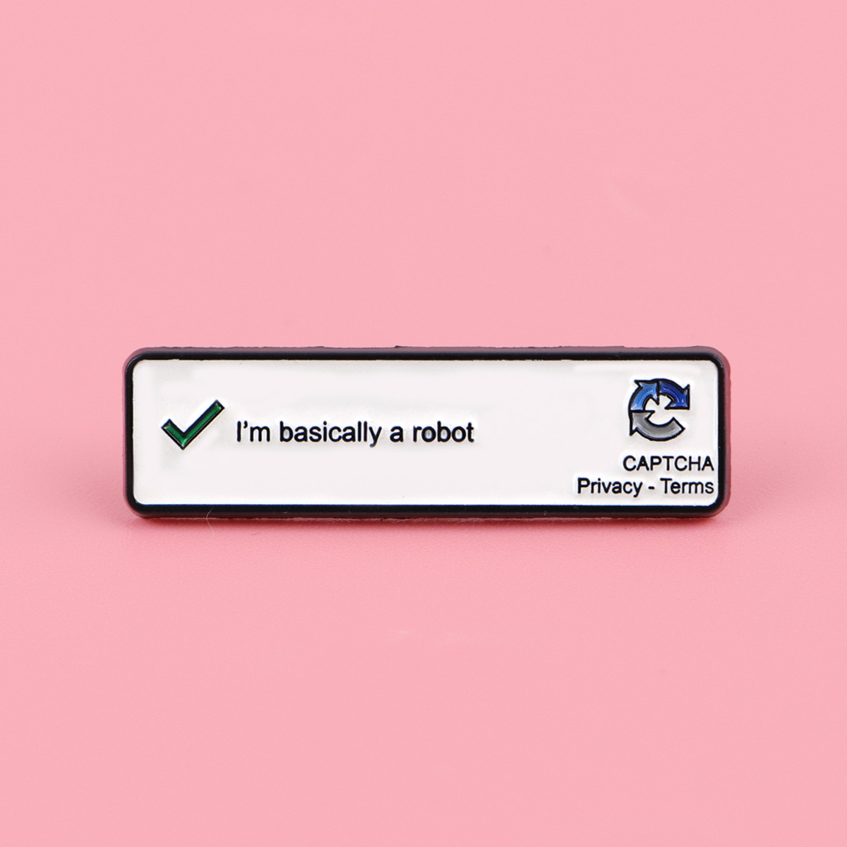 Pin esmaltado con la frase 'No - Tech Accessories Backpack reseña y precio